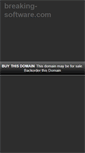 Mobile Screenshot of breaking-software.com
